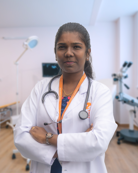 Dr. Ahila Balan, Resident Medical Officer at Laxmi Hospital, Kerala