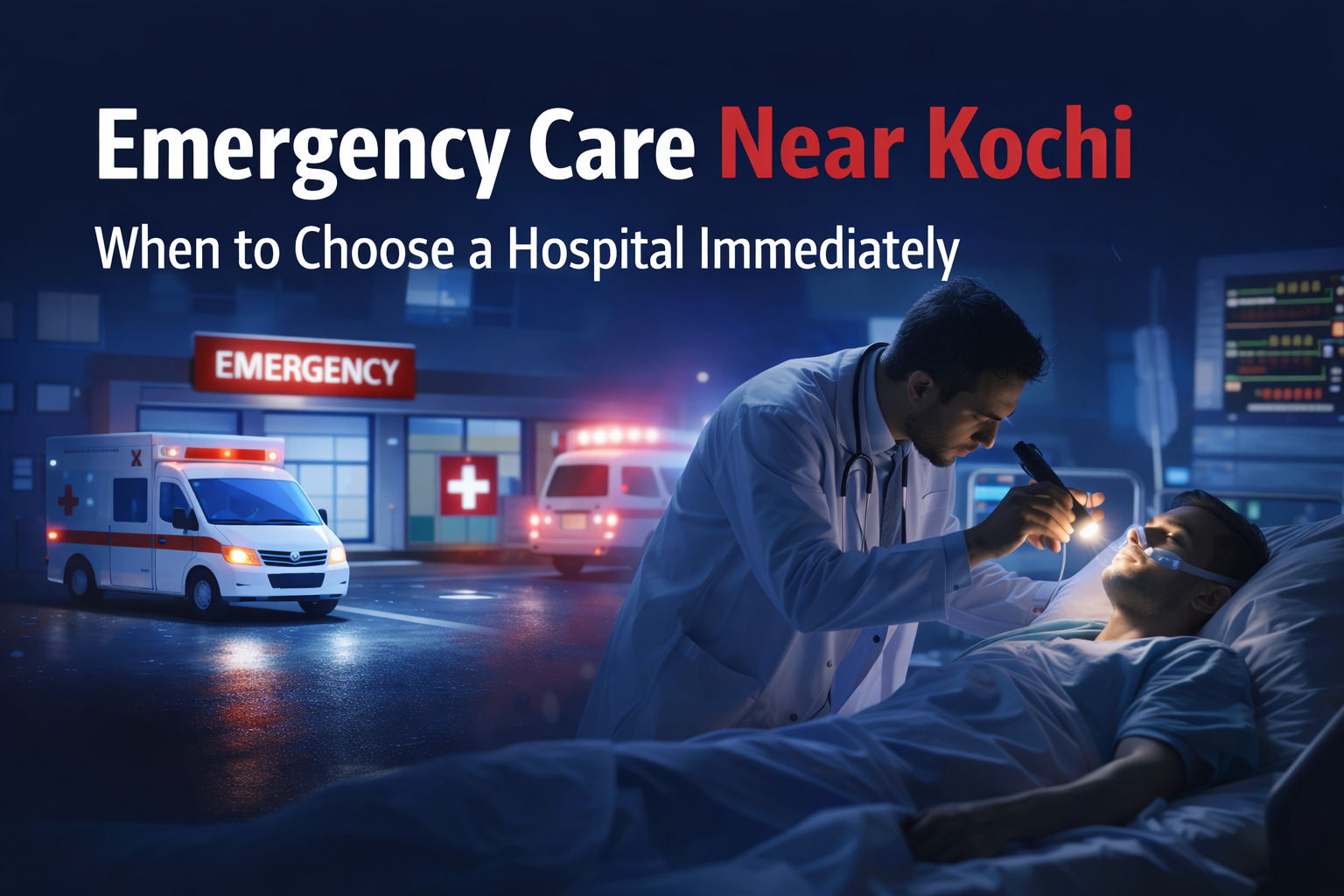 Emergency Care Near Kochi: When to Choose a Hospital Immediately