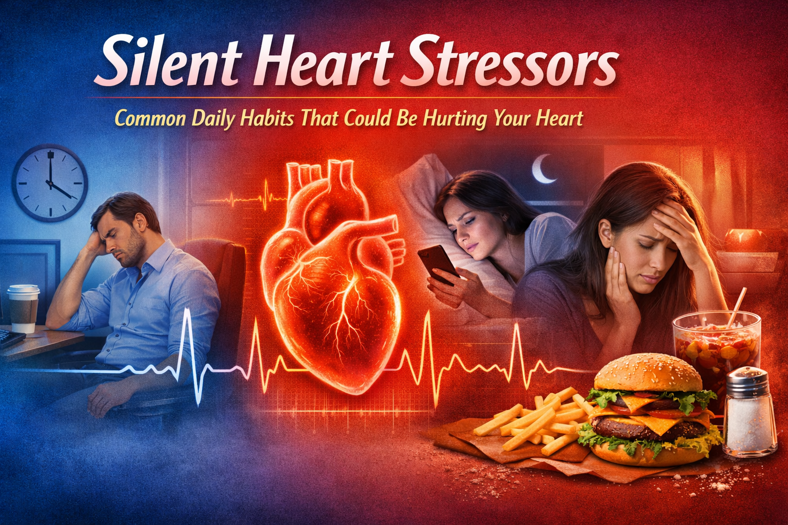 Silent Heart Stressors: Common Daily Habits That Could Be Hurting Your Heart