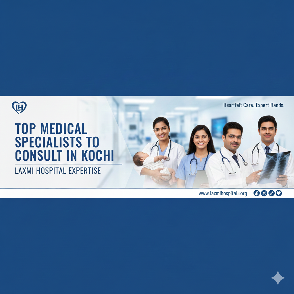 Top Medical Specialists to Consult in Kochi: Laxmi Hospital Expertise