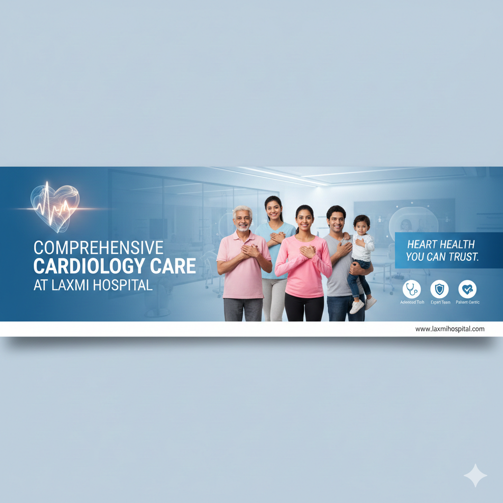 Comprehensive Cardiology Care at Laxmi Hospital: Heart Health You Can Trust